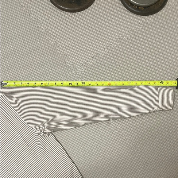 Bonobos Men's Casual Striped Shirt - Black and White - Picture 4 of 5